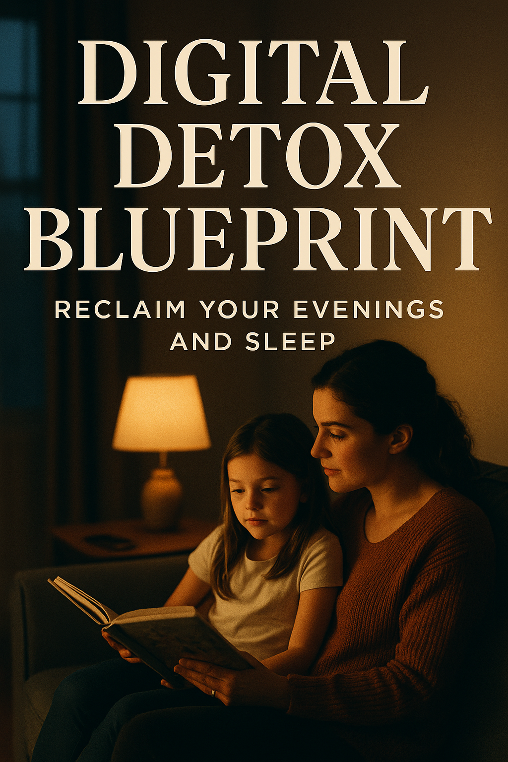 Digital Detox Blueprint: Reclaim Your Evenings and Sleep digital guide cover