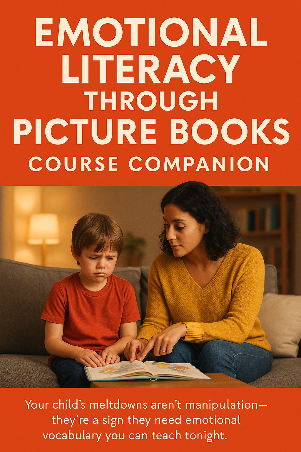 Emotional Literacy Through Picture Books Course Companion digital guide cover