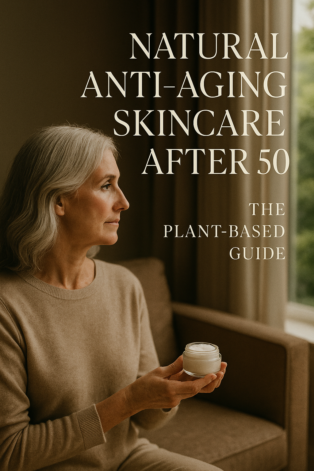 Natural Anti-Aging Skincare After 50: The Plant-Based Guide digital guide cover