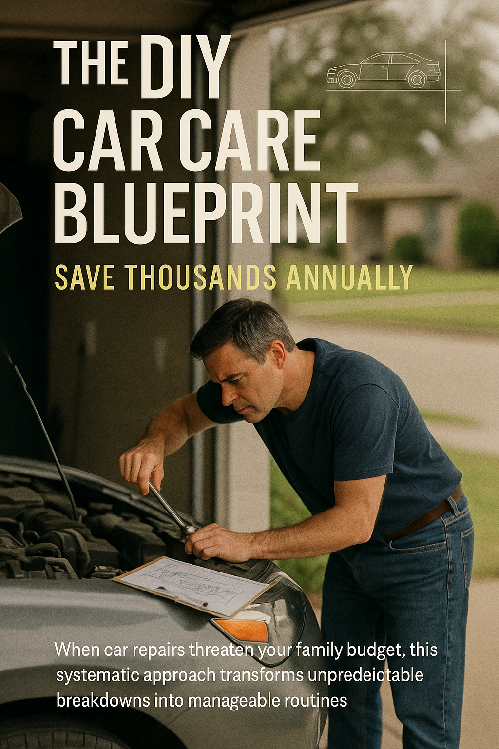 The DIY Car Care Blueprint: Save Thousands Annually digital guide cover
