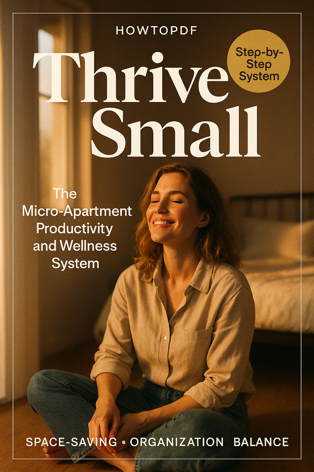 Thrive Small: The Micro-Apartment Productivity and Wellness System digital guide cover