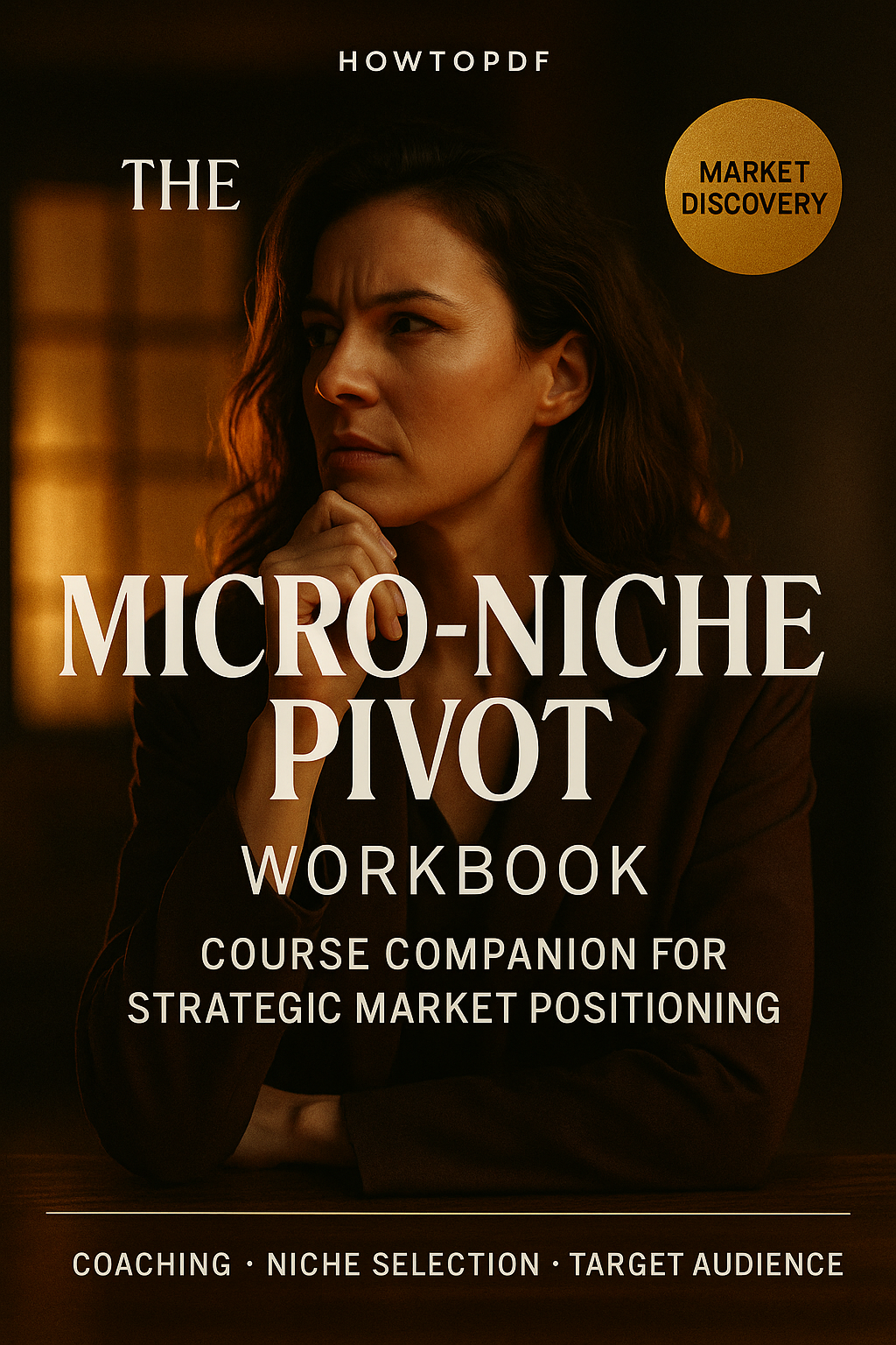 The Micro-Niche Pivot Workbook: Course Companion for Strategic Market Positioning digital guide cover