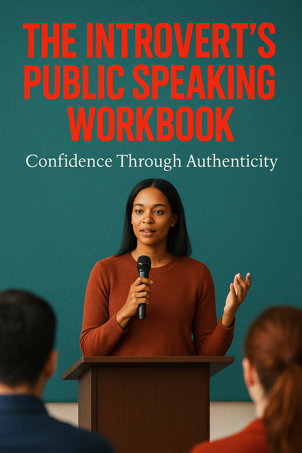 The Introvert's Public Speaking Workbook: Confidence Through Authenticity digital guide cover