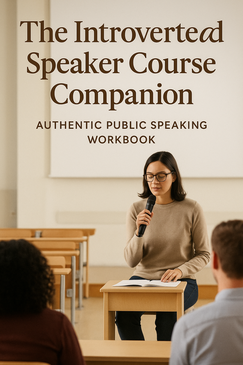 The Introverted Speaker Course Companion: Authentic Public Speaking Workbook digital guide cover