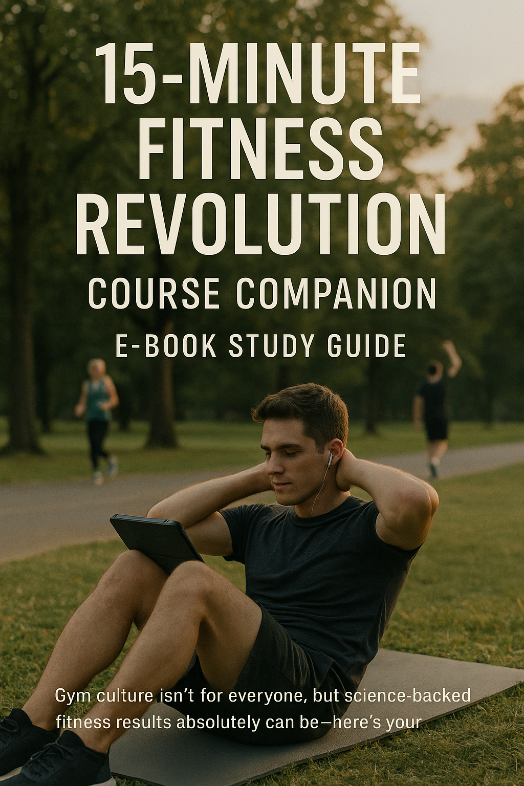 15-Minute Fitness Revolution Course Companion: E-Book Study Guide digital guide cover