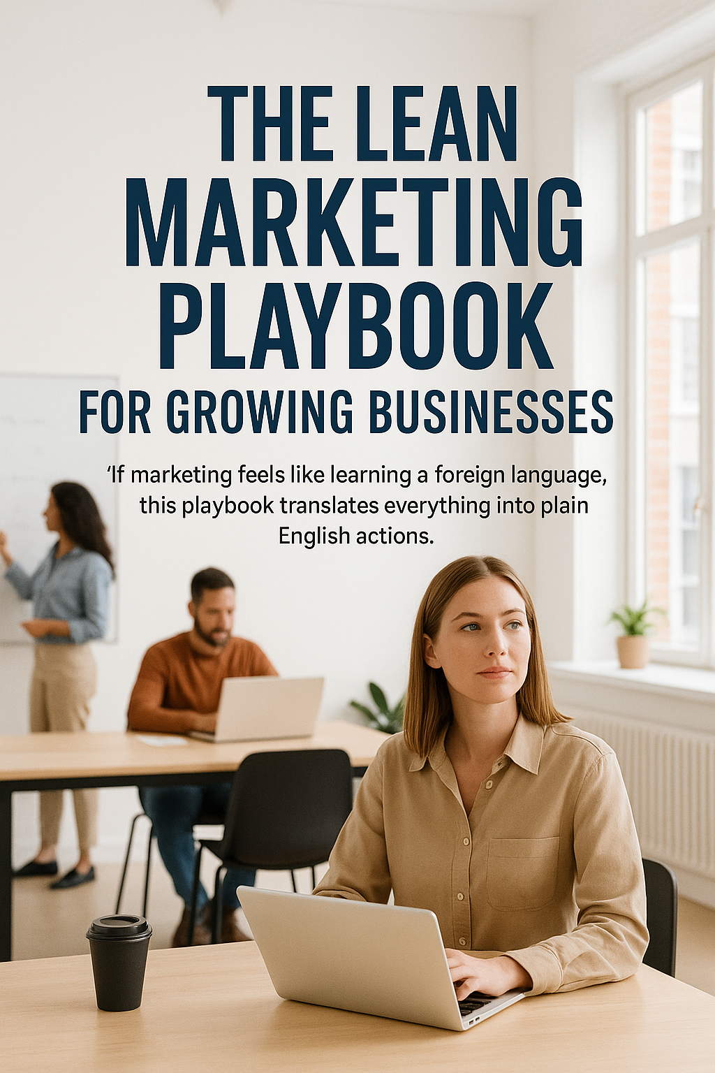 The Lean Marketing Playbook for Growing Businesses digital guide cover