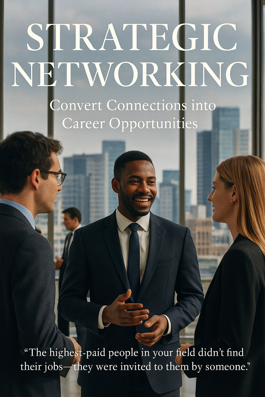 Strategic Networking: Convert Connections into Career Opportunities digital guide cover