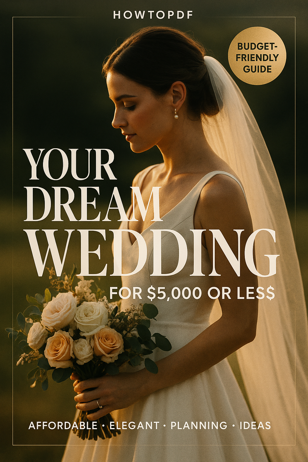 Your Dream Wedding for $5,000 or Less digital guide cover
