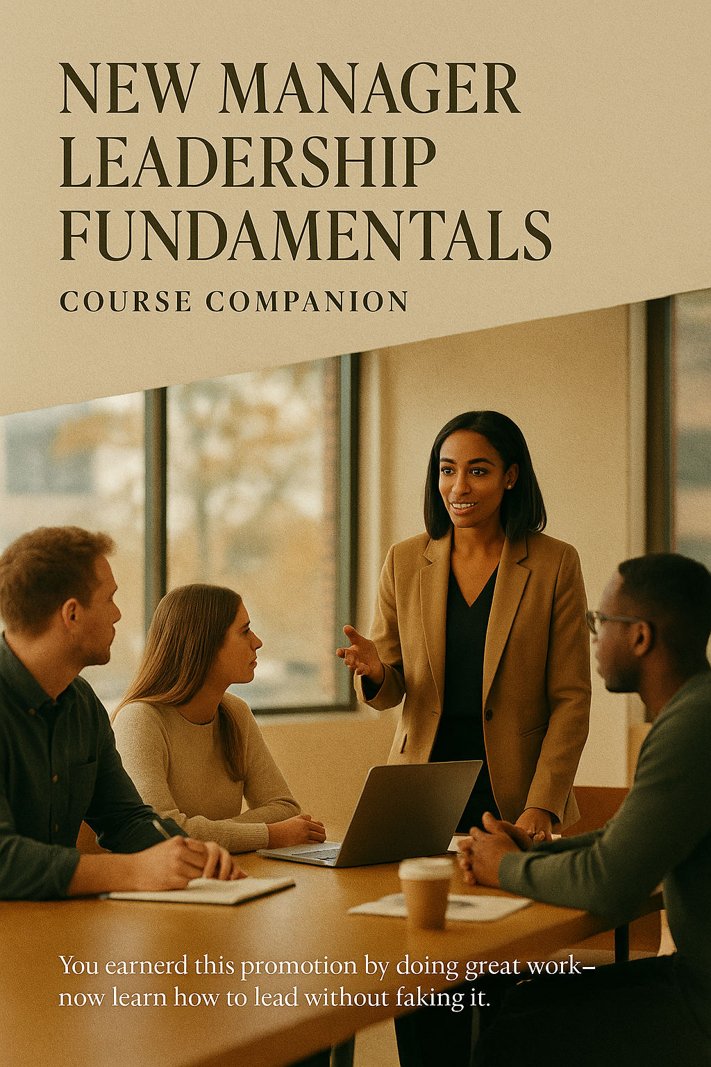 New Manager Leadership Fundamentals Course Companion digital guide cover