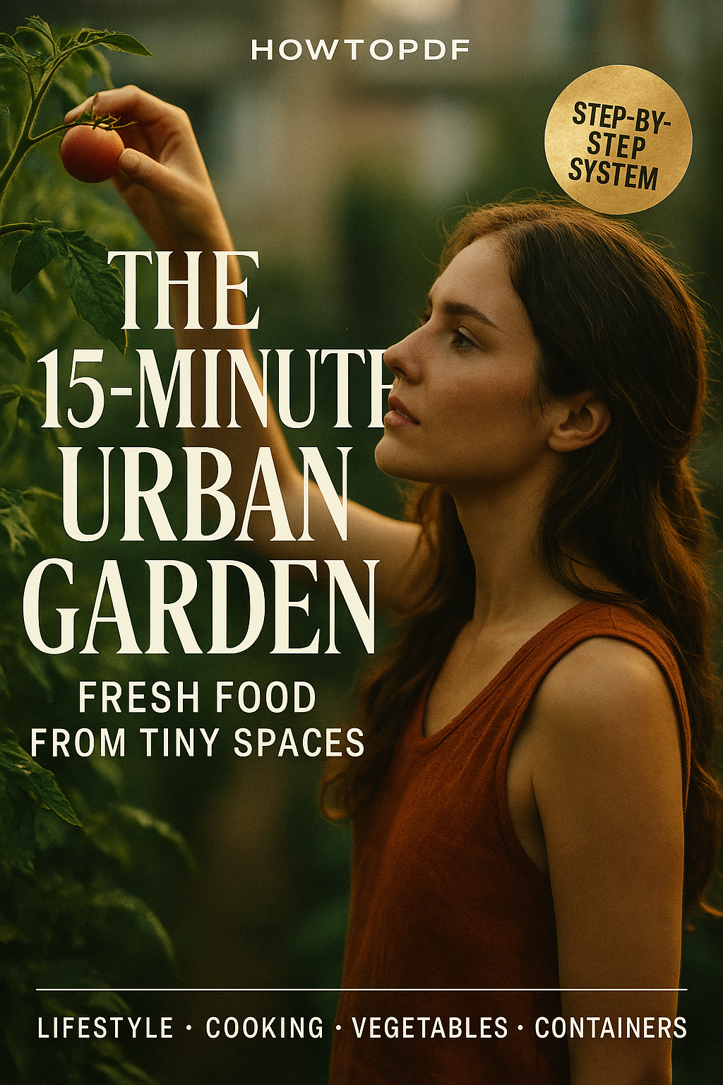 The 15-Minute Urban Garden: Fresh Food from Tiny Spaces digital guide cover