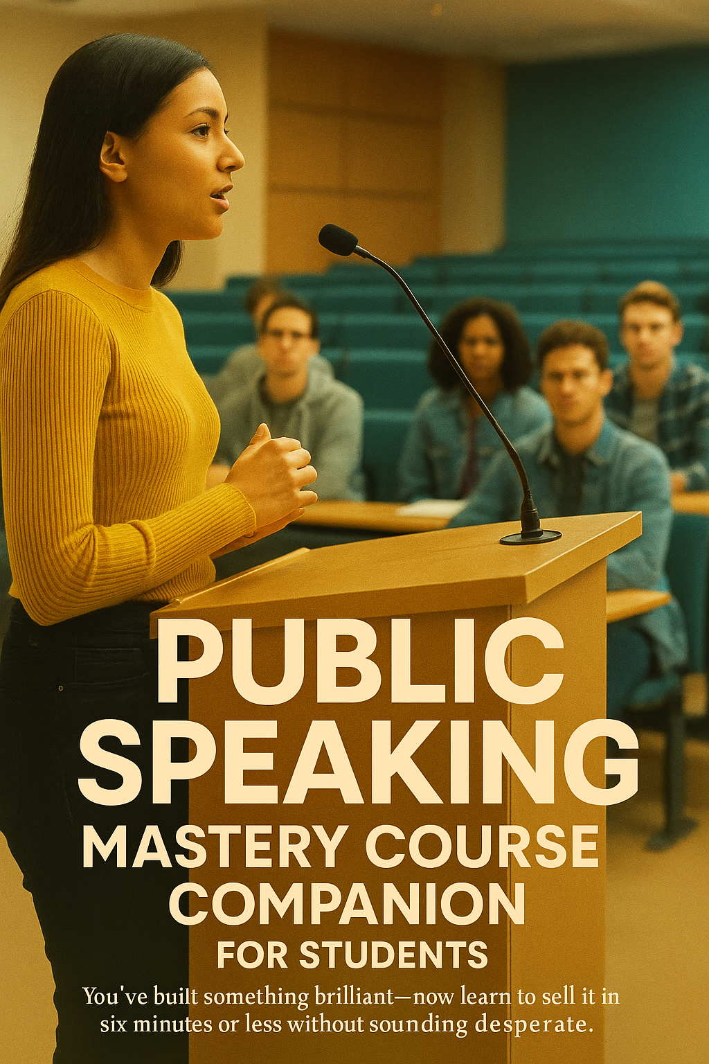 Public Speaking Mastery Course Companion for Students digital guide cover