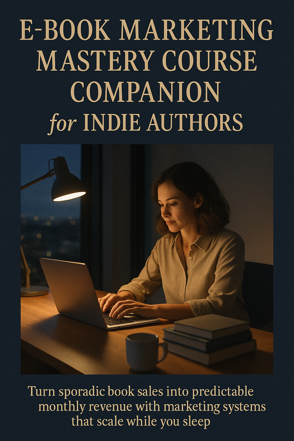 E-Book Marketing Mastery Course Companion for Indie Authors digital guide cover