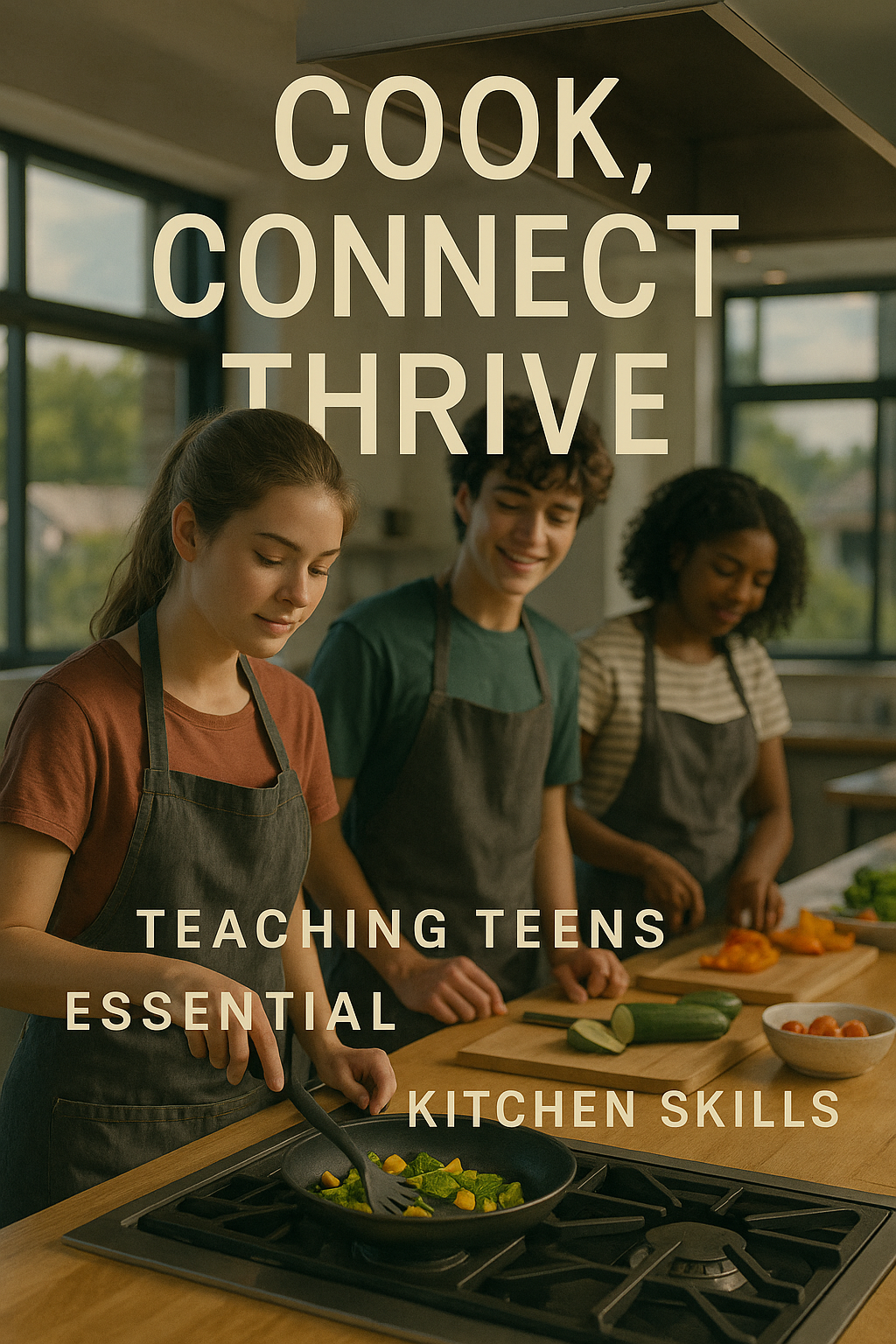 Cook, Connect, Thrive: Teaching Teens Essential Kitchen Skills digital guide cover