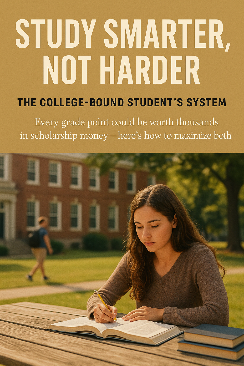 Study Smarter, Not Harder: The College-Bound Student's System digital guide cover