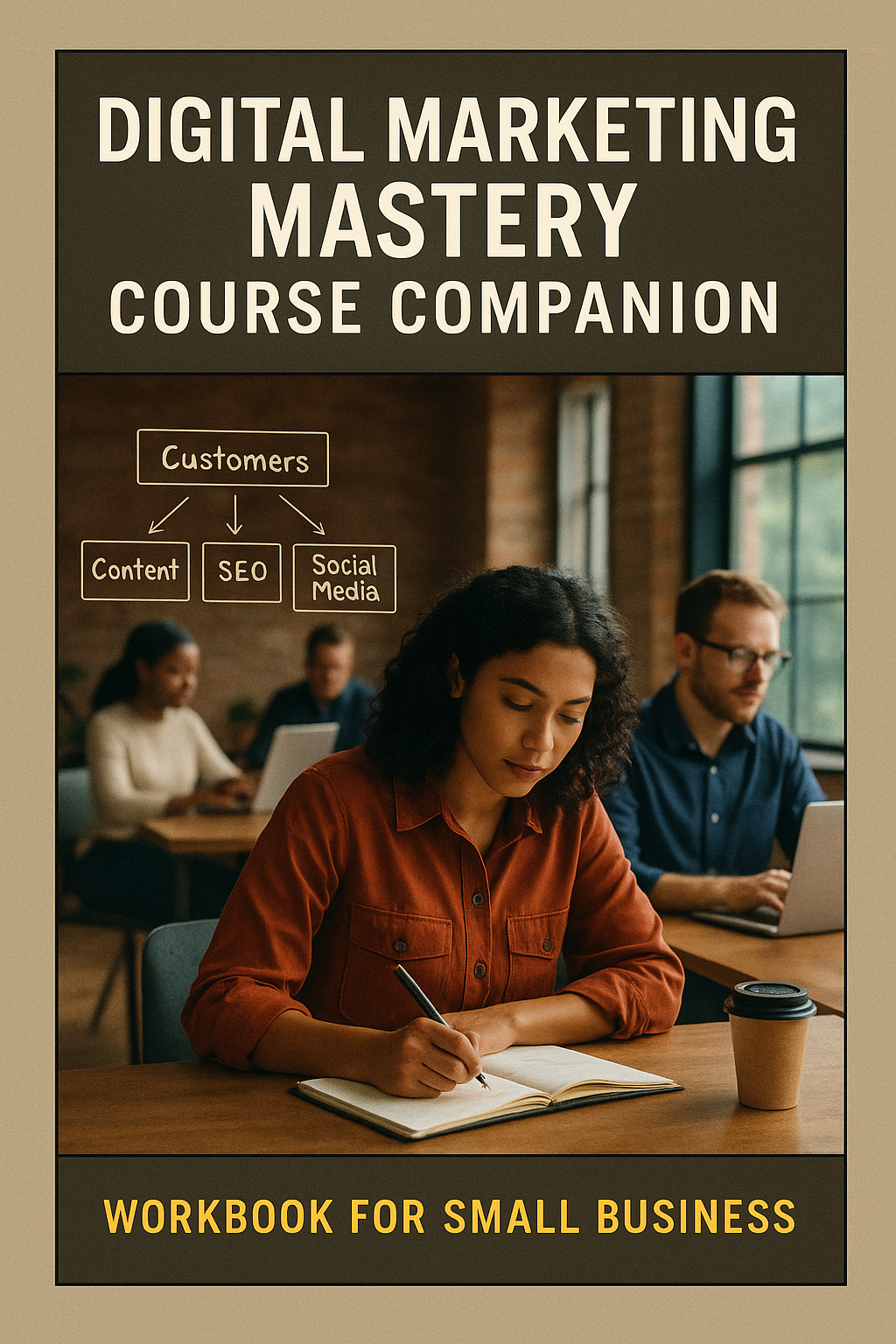 Digital Marketing Mastery Course Companion: Workbook for Small Business digital guide cover