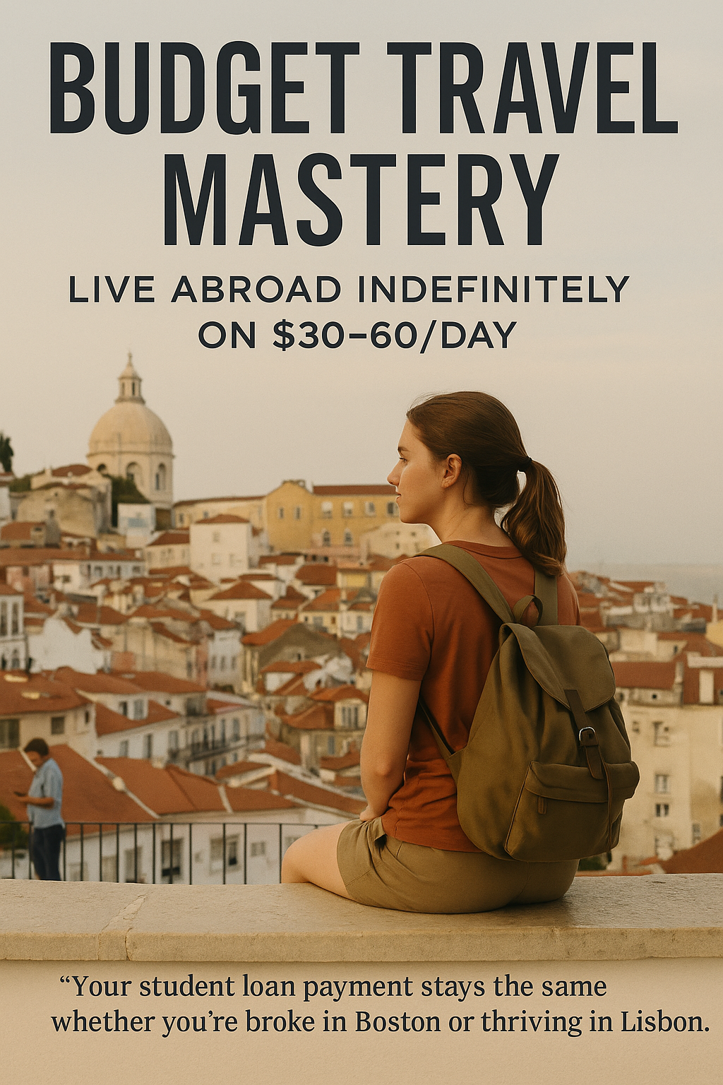 Budget Travel Mastery: Live Abroad Indefinitely on $30-60/Day digital guide cover