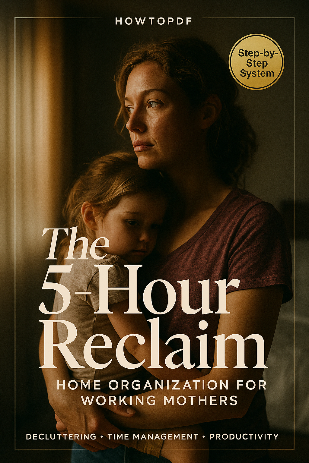 The 5-Hour Reclaim: Home Organization for Working Mothers digital guide cover