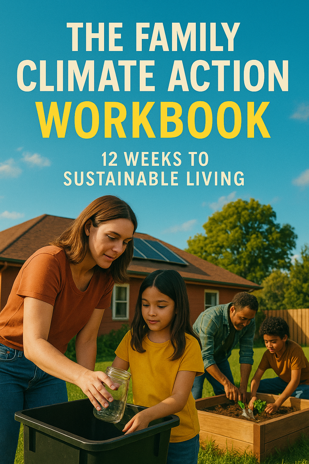 The Family Climate Action Workbook: 12 Weeks to Sustainable Living digital guide cover