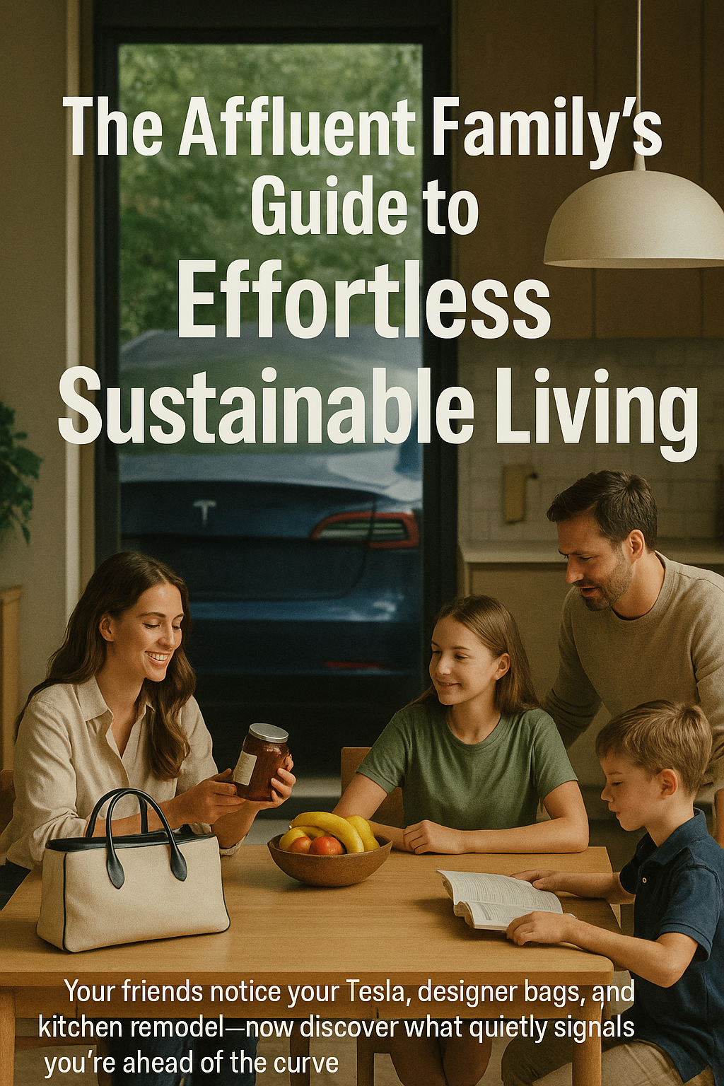 The Affluent Family's Guide to Effortless Sustainable Living digital guide cover