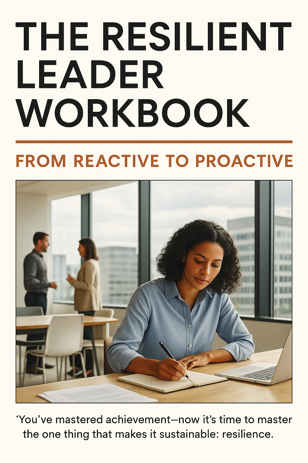The Resilient Leader Workbook: From Reactive to Proactive digital guide cover
