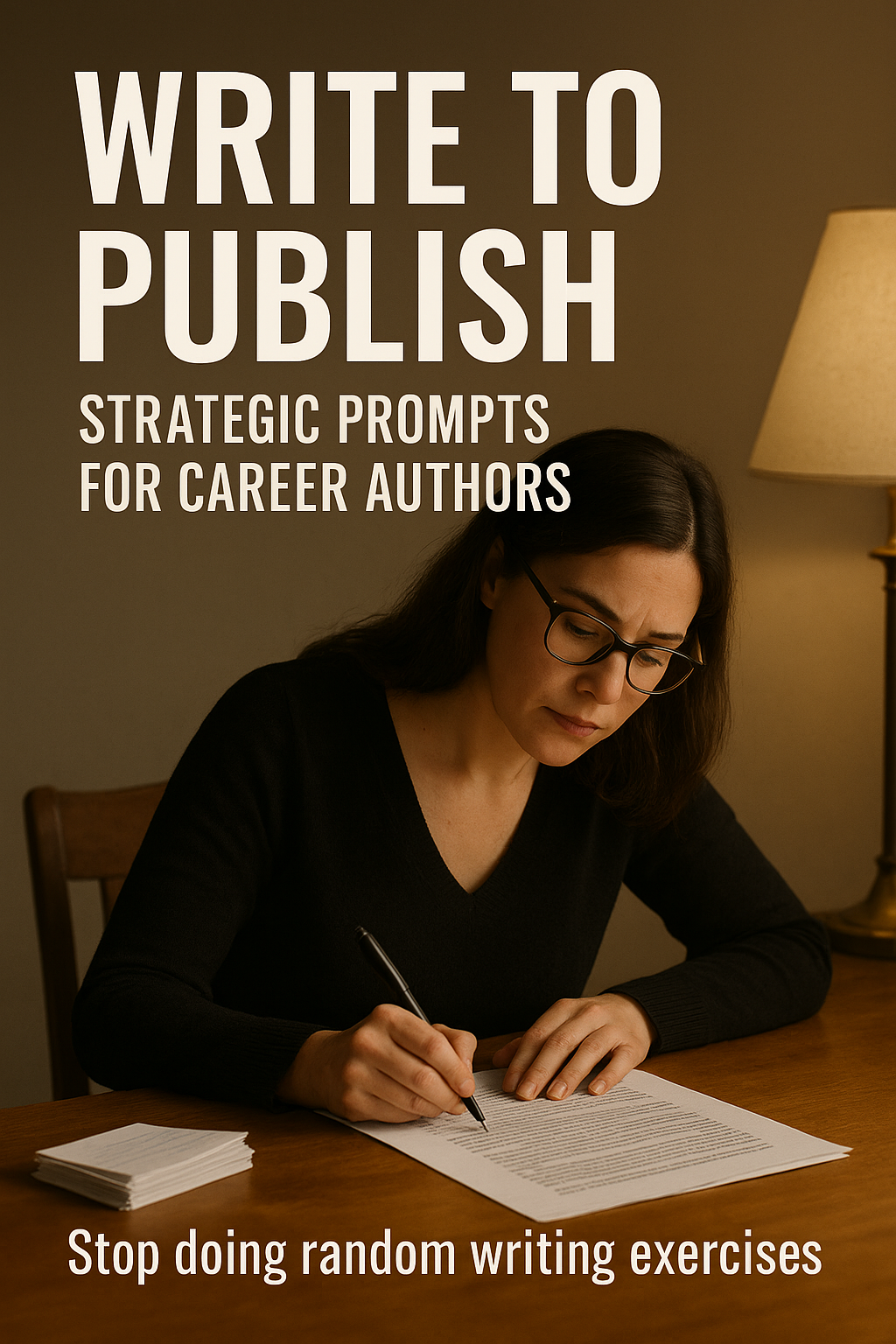 Write to Publish: Strategic Prompts for Career Authors digital guide cover
