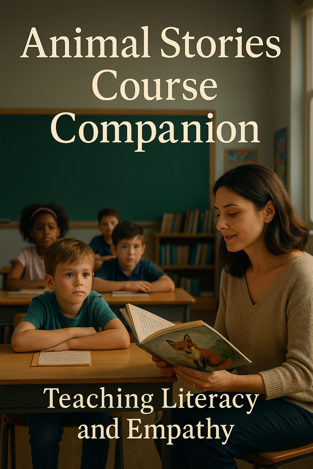 Animal Stories Course Companion: Teaching Literacy and Empathy digital guide cover