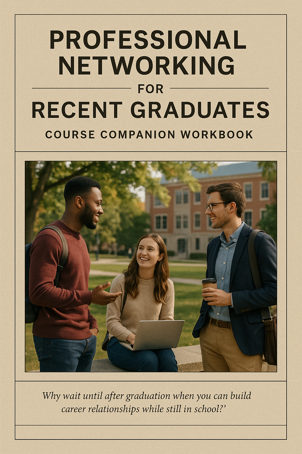 Professional Networking for Recent Graduates: Course Companion Workbook digital guide cover