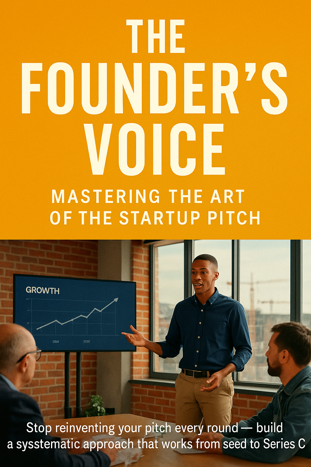 The Founder's Voice: Mastering the Art of the Startup Pitch digital guide cover
