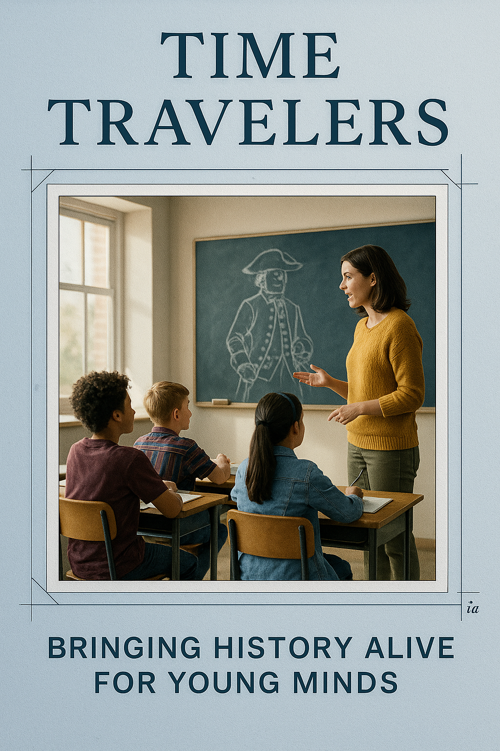 Time Travelers: Bringing History Alive for Young Minds digital guide cover