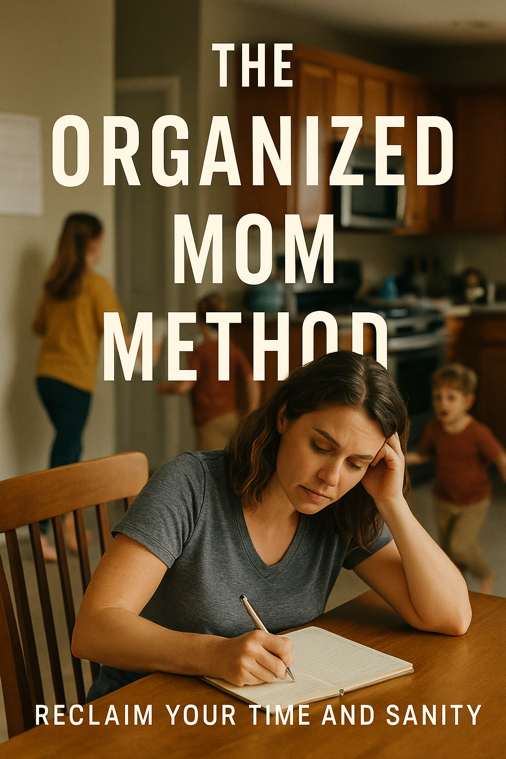 The Organized Mom Method: Reclaim Your Time and Sanity digital guide cover