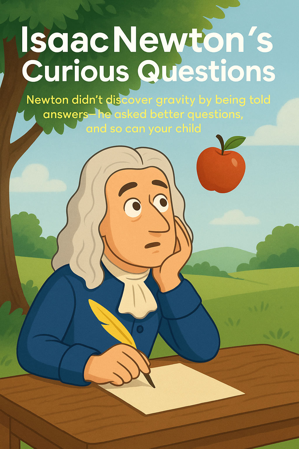 Isaac Newton's Curious Questions digital guide cover
