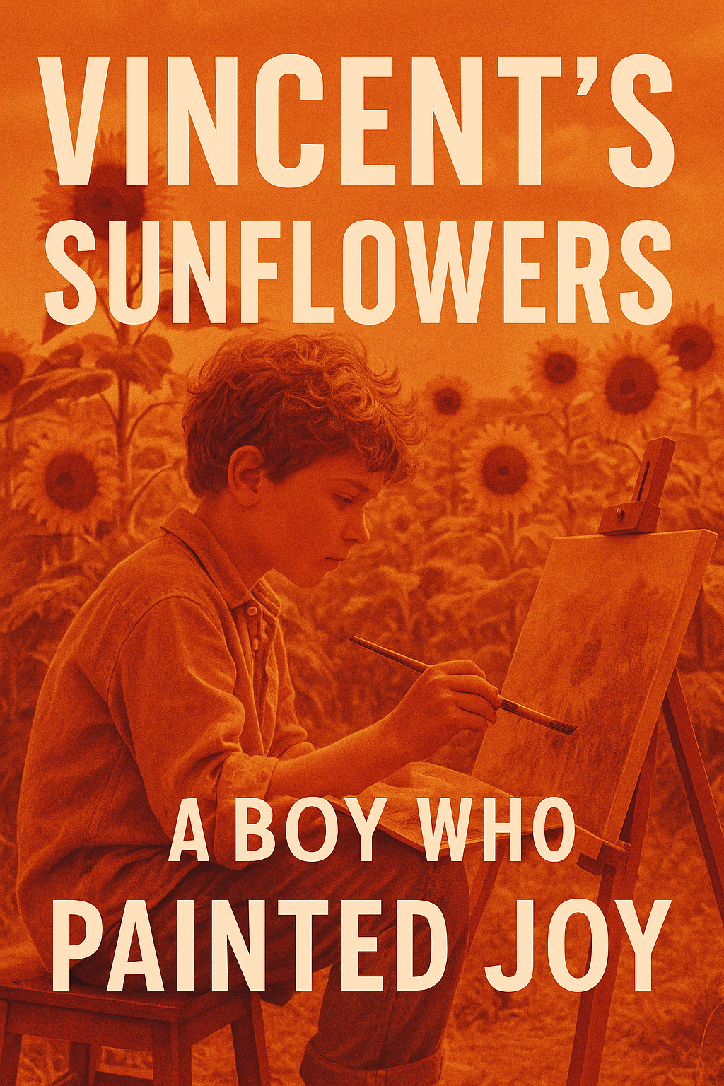 Vincent's Sunflowers: A Boy Who Painted Joy digital guide cover