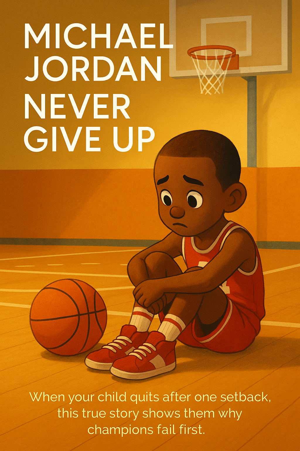 Michael Jordan: Never Give Up digital guide cover