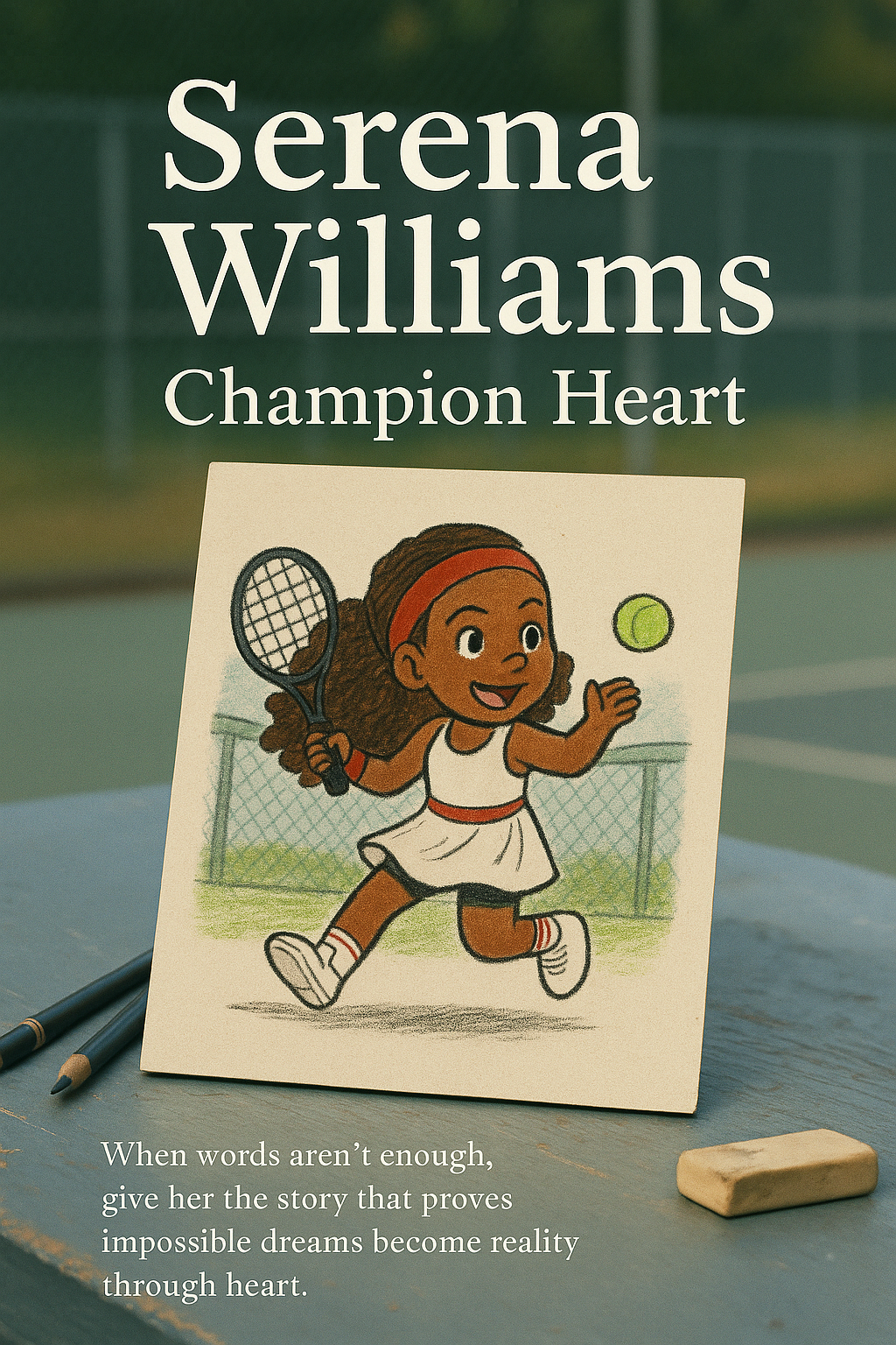 Serena Williams: Champion Heart digital guide cover