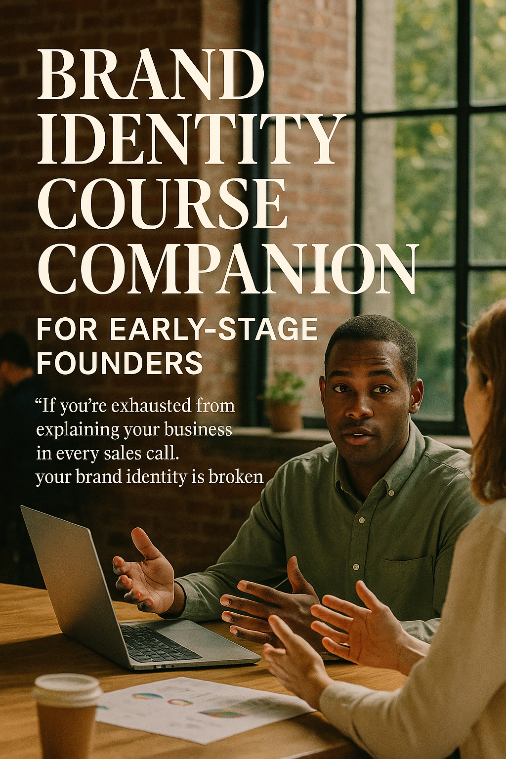 Brand Identity Course Companion for Early-Stage Founders digital guide cover