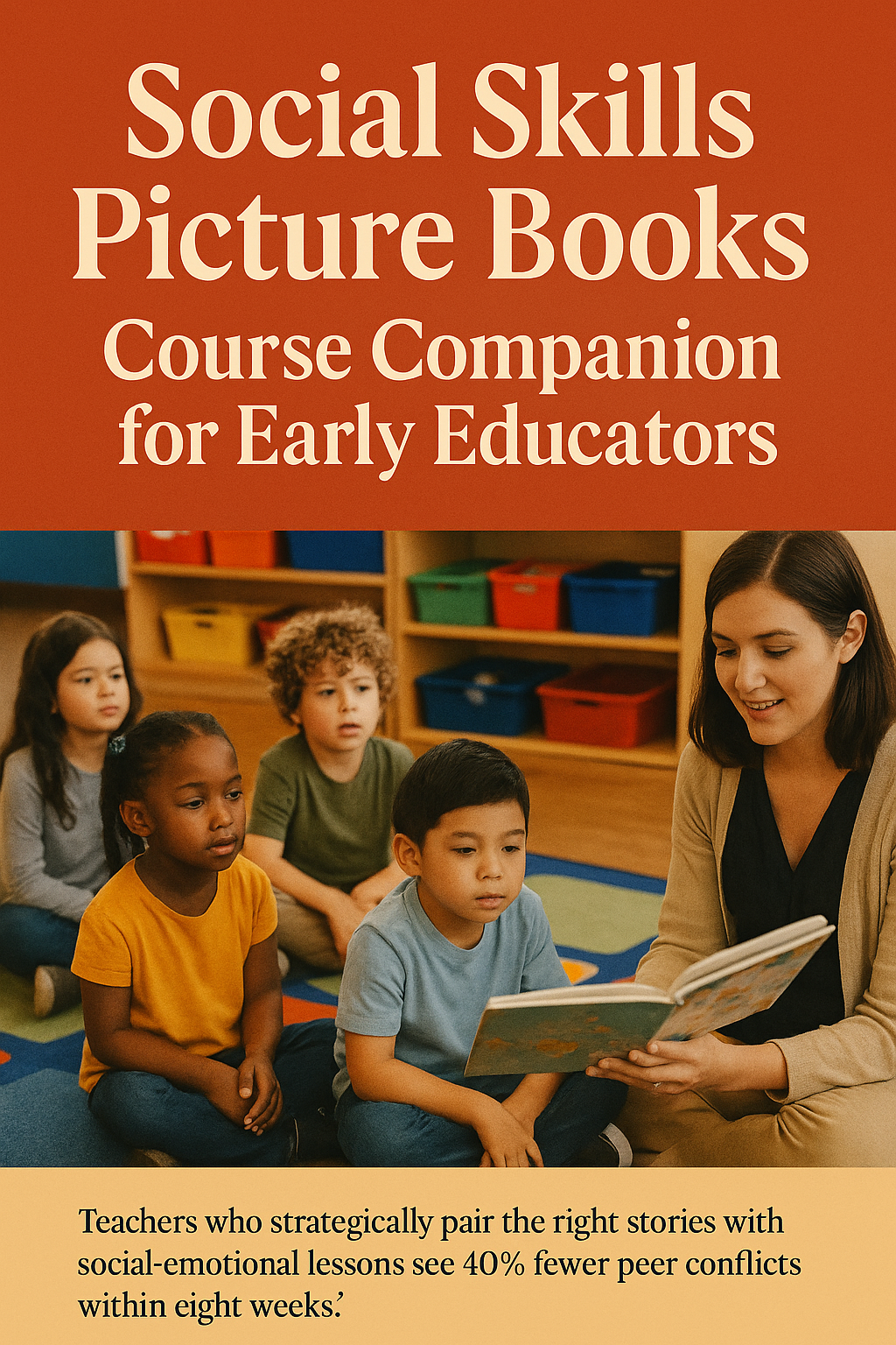 Social Skills Picture Books Course Companion for Early Educators digital guide cover