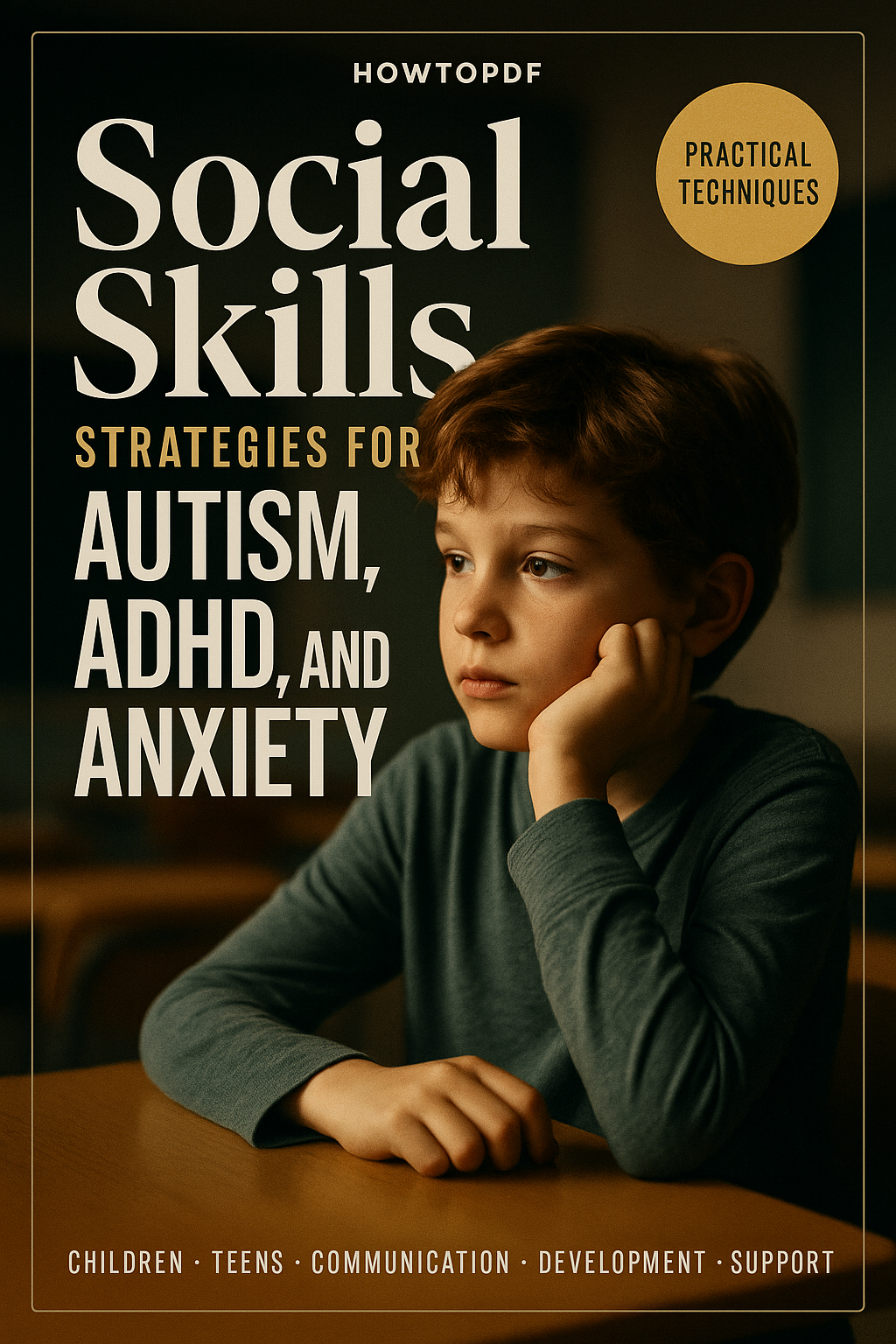 Social Skills Strategies for Autism, ADHD, and Anxiety digital guide cover