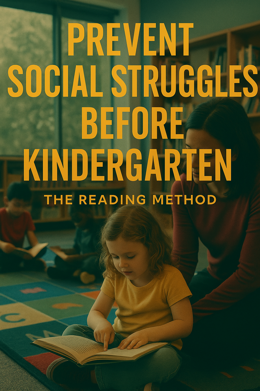 Prevent Social Struggles Before Kindergarten: The Reading Method digital guide cover