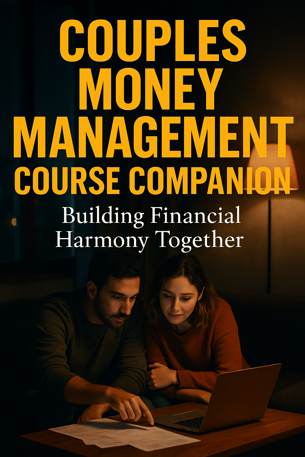 Couples Money Management Course Companion: Building Financial Harmony Together digital guide cover