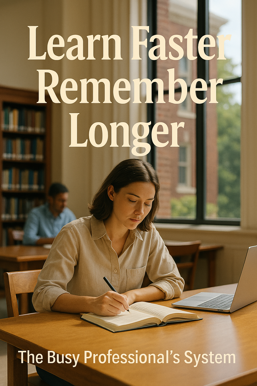Learn Faster, Remember Longer: The Busy Professional's System digital guide cover