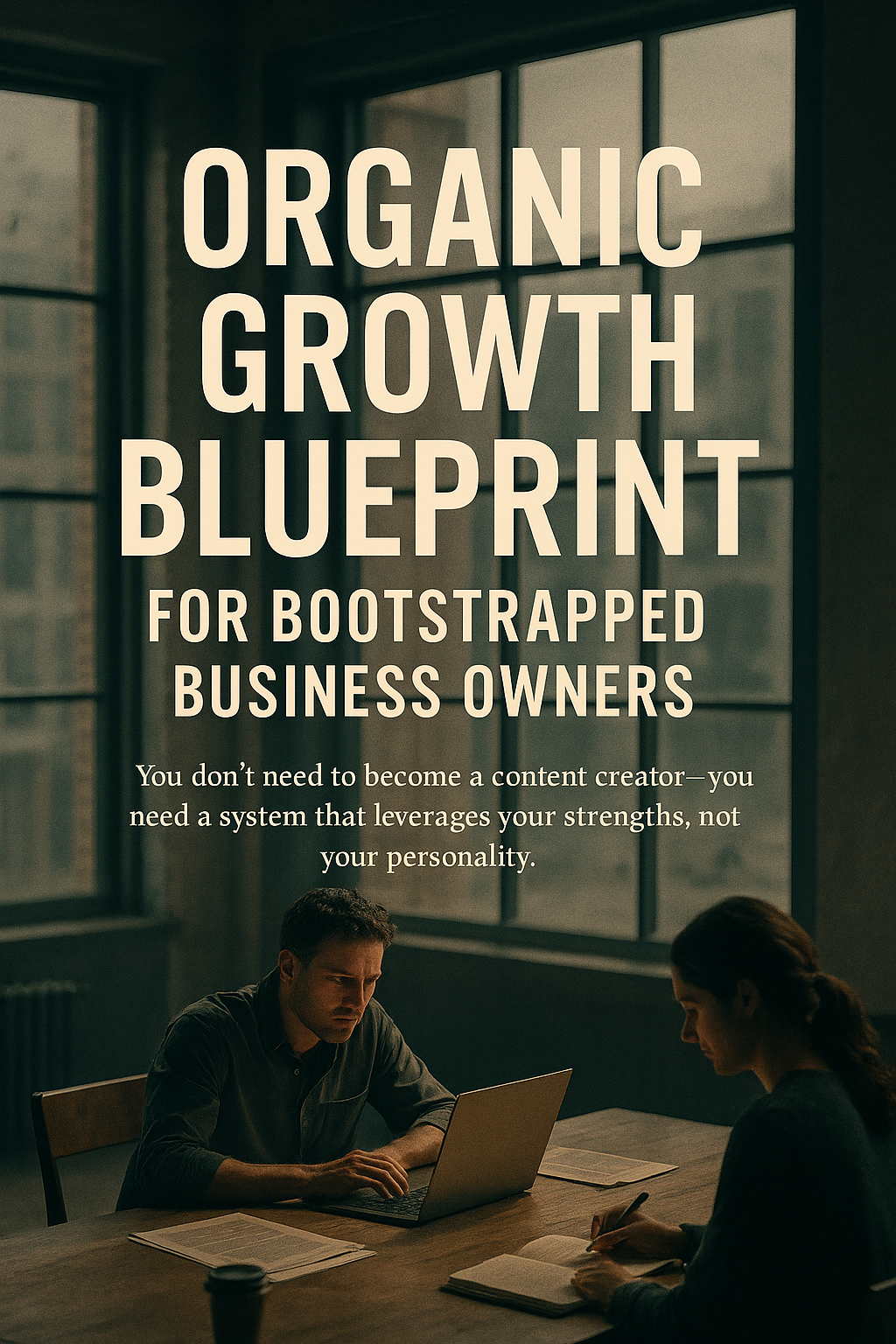 Organic Growth Blueprint for Bootstrapped Business Owners digital guide cover