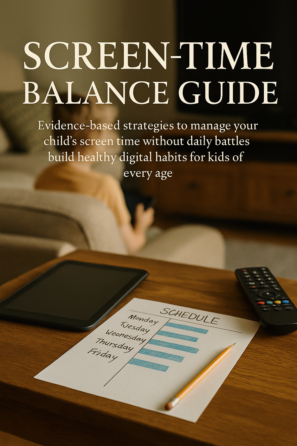 Screen-Time Balance Guide digital guide cover