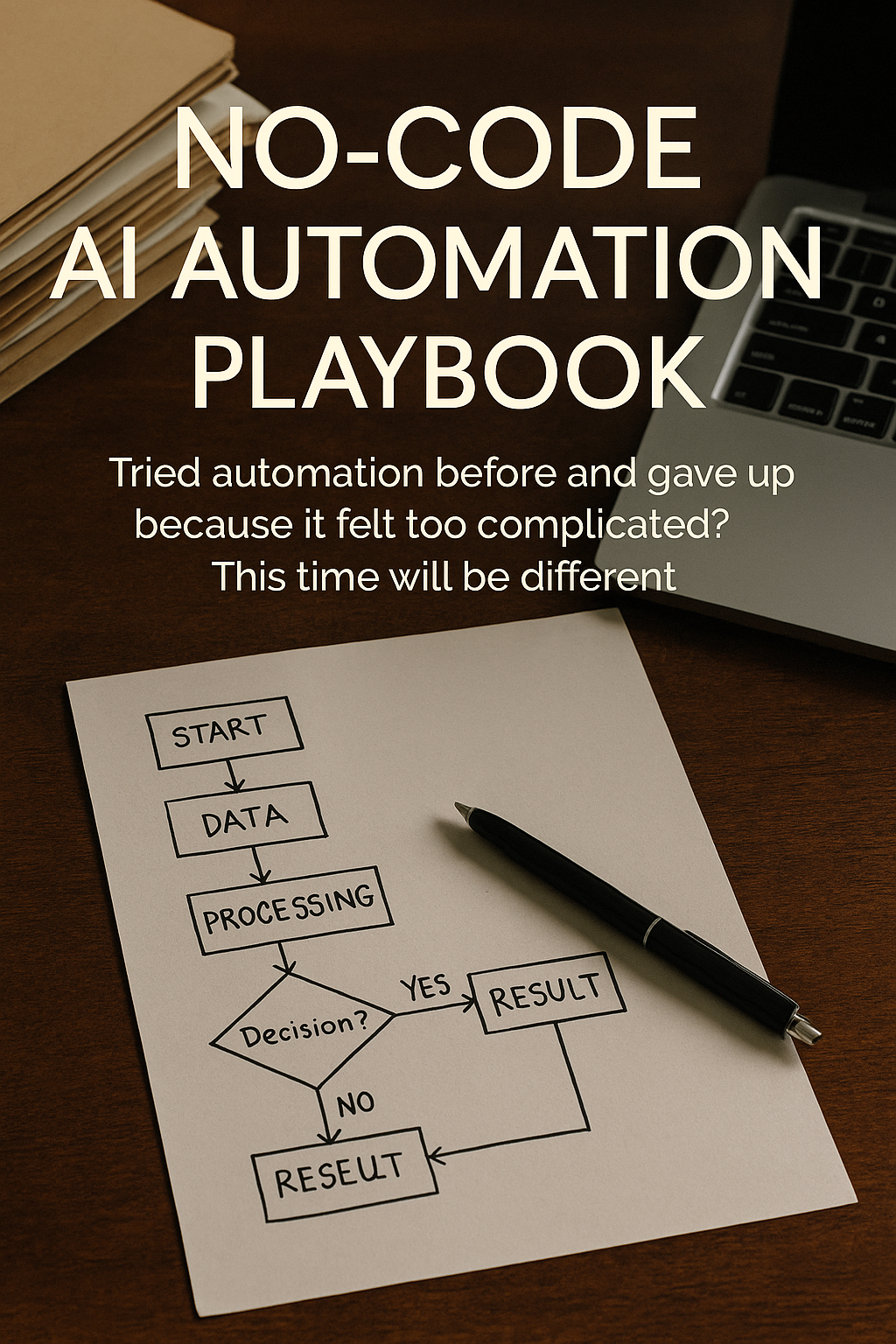 No-Code AI Automation Playbook digital guide cover