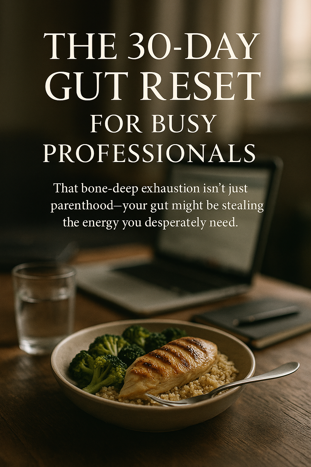The 30-Day Gut Reset for Busy Professionals digital guide cover