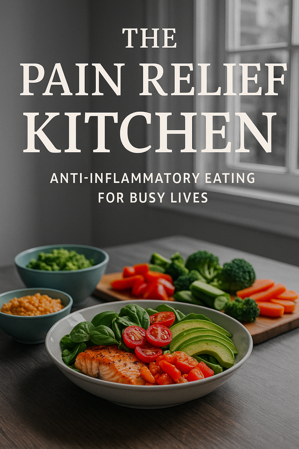 The Pain Relief Kitchen: Anti-Inflammatory Eating for Busy Lives digital guide cover