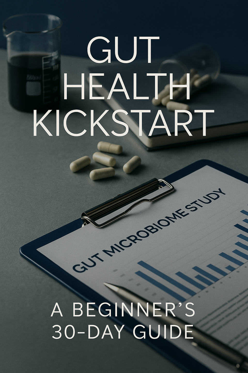 Gut Health Kickstart: A Beginner's 30-Day Guide digital guide cover
