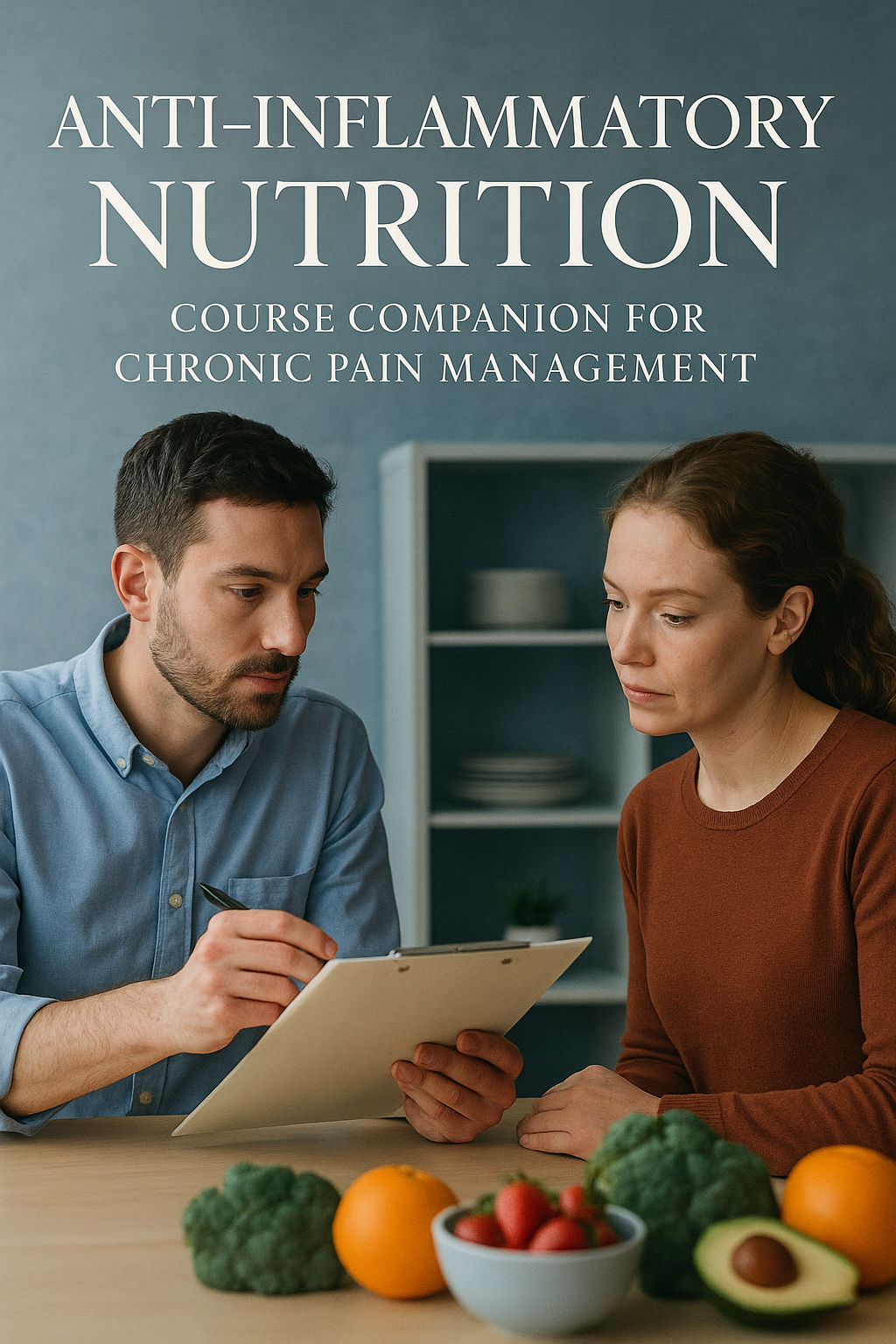 Anti-Inflammatory Nutrition Course Companion for Chronic Pain Management digital guide cover