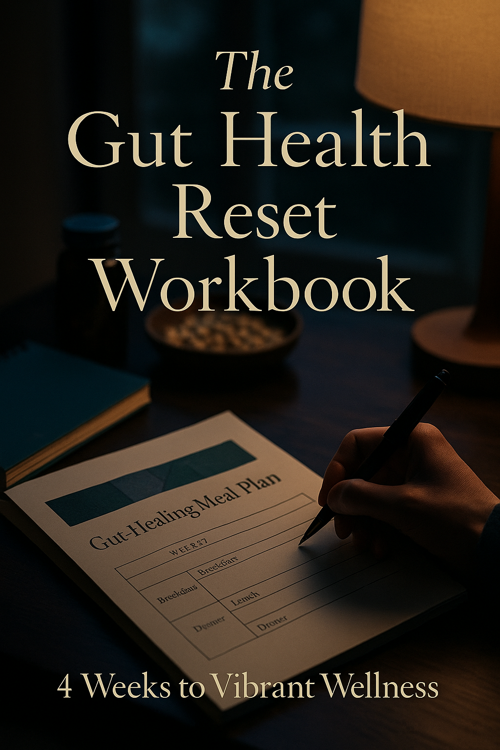 The Gut Health Reset Workbook: 4 Weeks to Vibrant Wellness digital guide cover