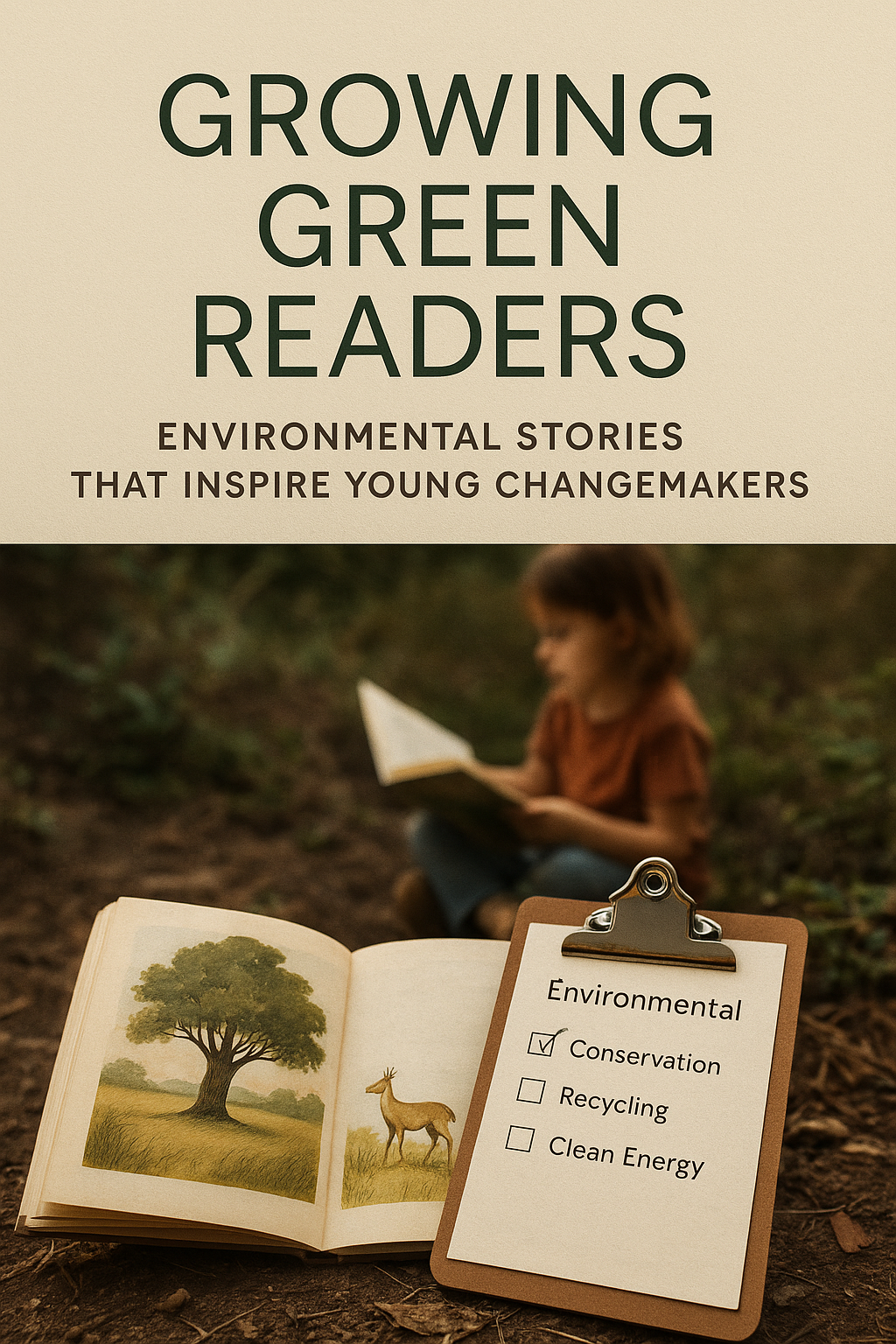 Growing Green Readers: Environmental Stories That Inspire Young Changemakers digital guide cover