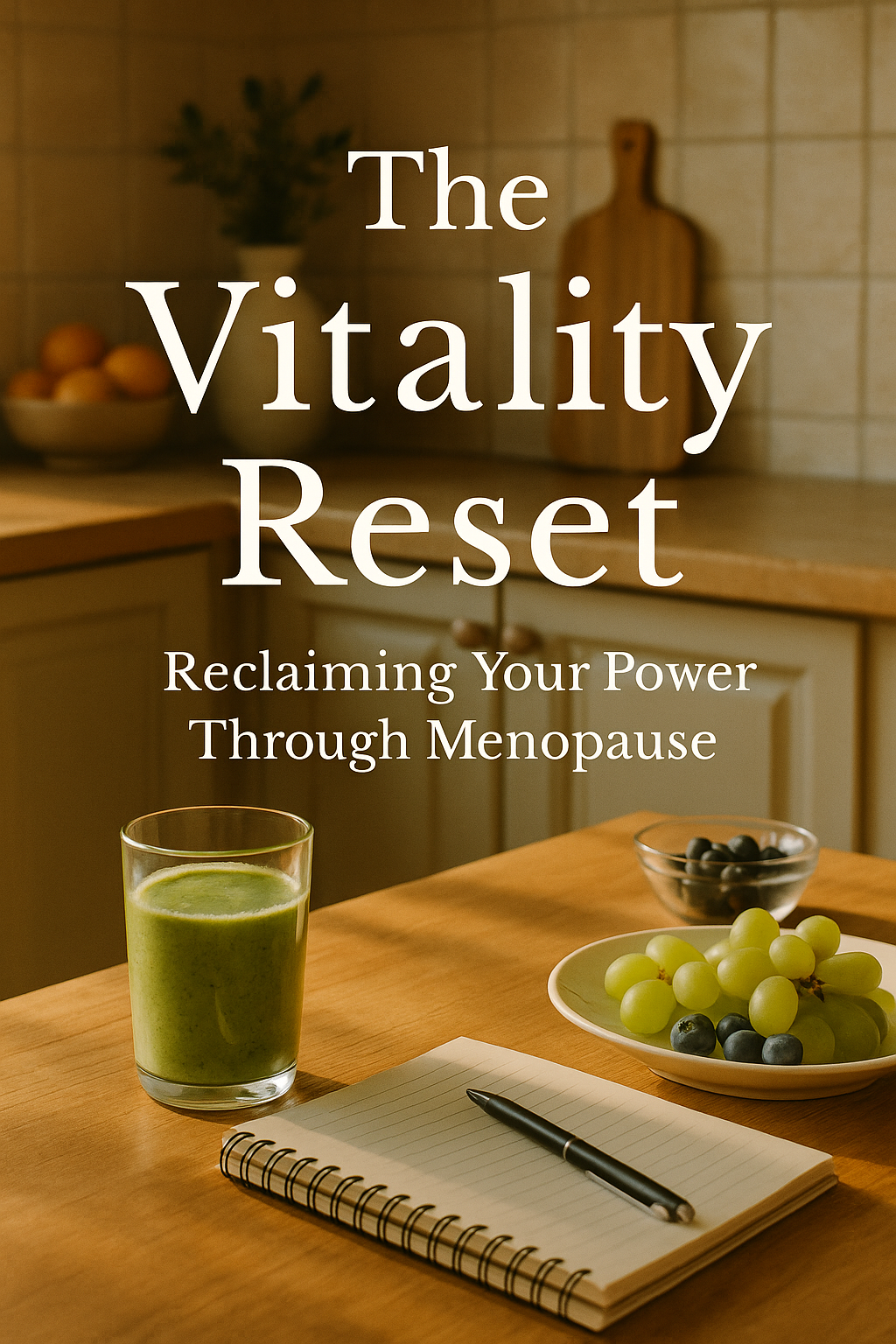 The Vitality Reset: Reclaiming Your Power Through Menopause digital guide cover